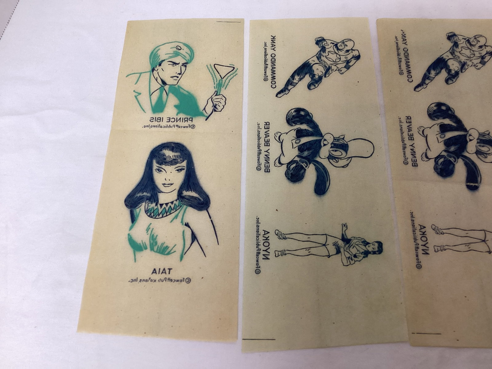 Fawcett Comic Heroes Iron Ons - 2