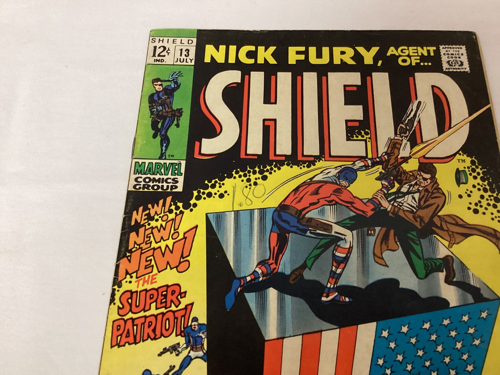 Nick Fury, Agent of Shield 13 Marvel Comic Book - 2