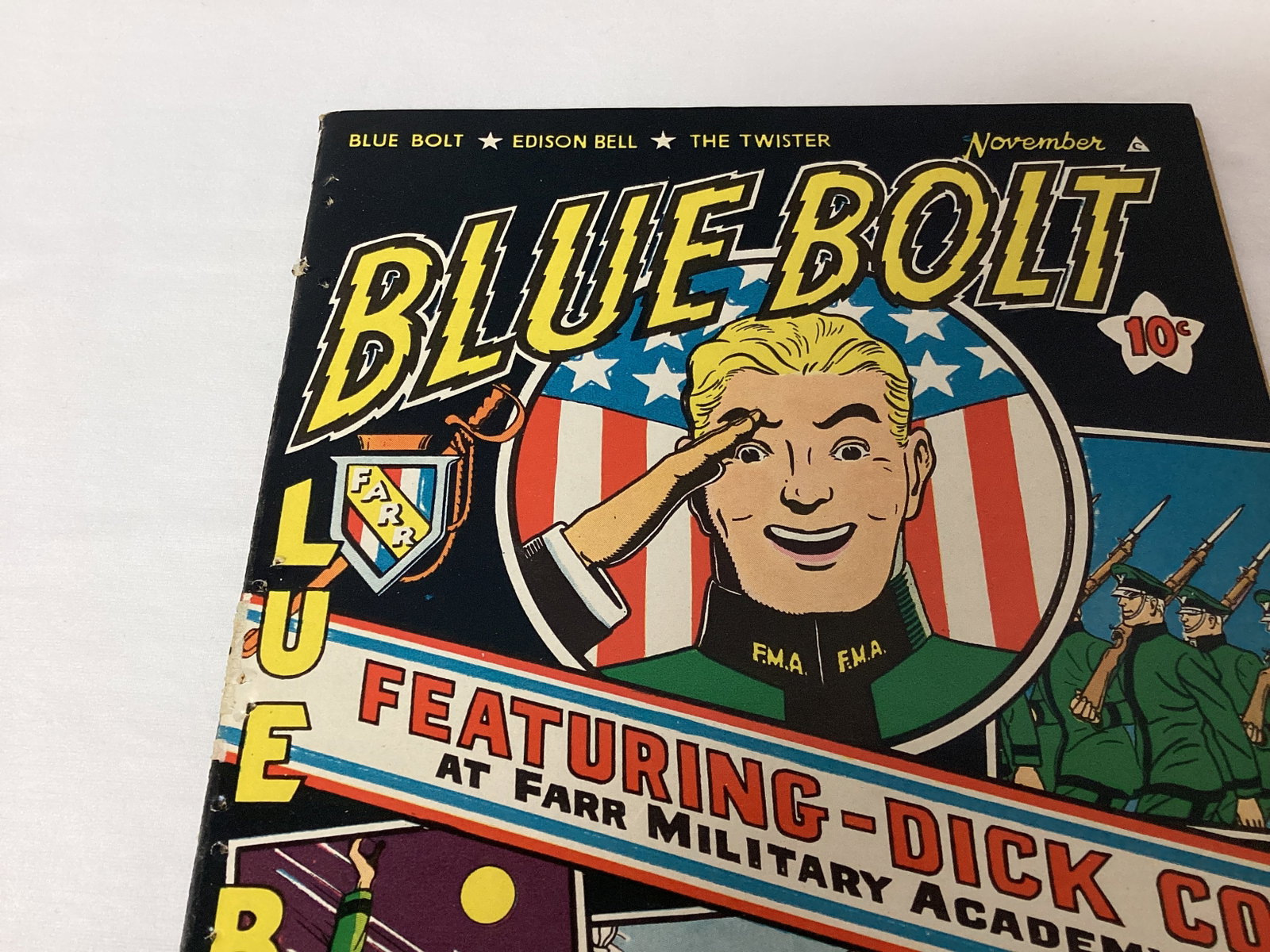 Blue Bolt Vol. 2 Issue 6 Comic Book - 2