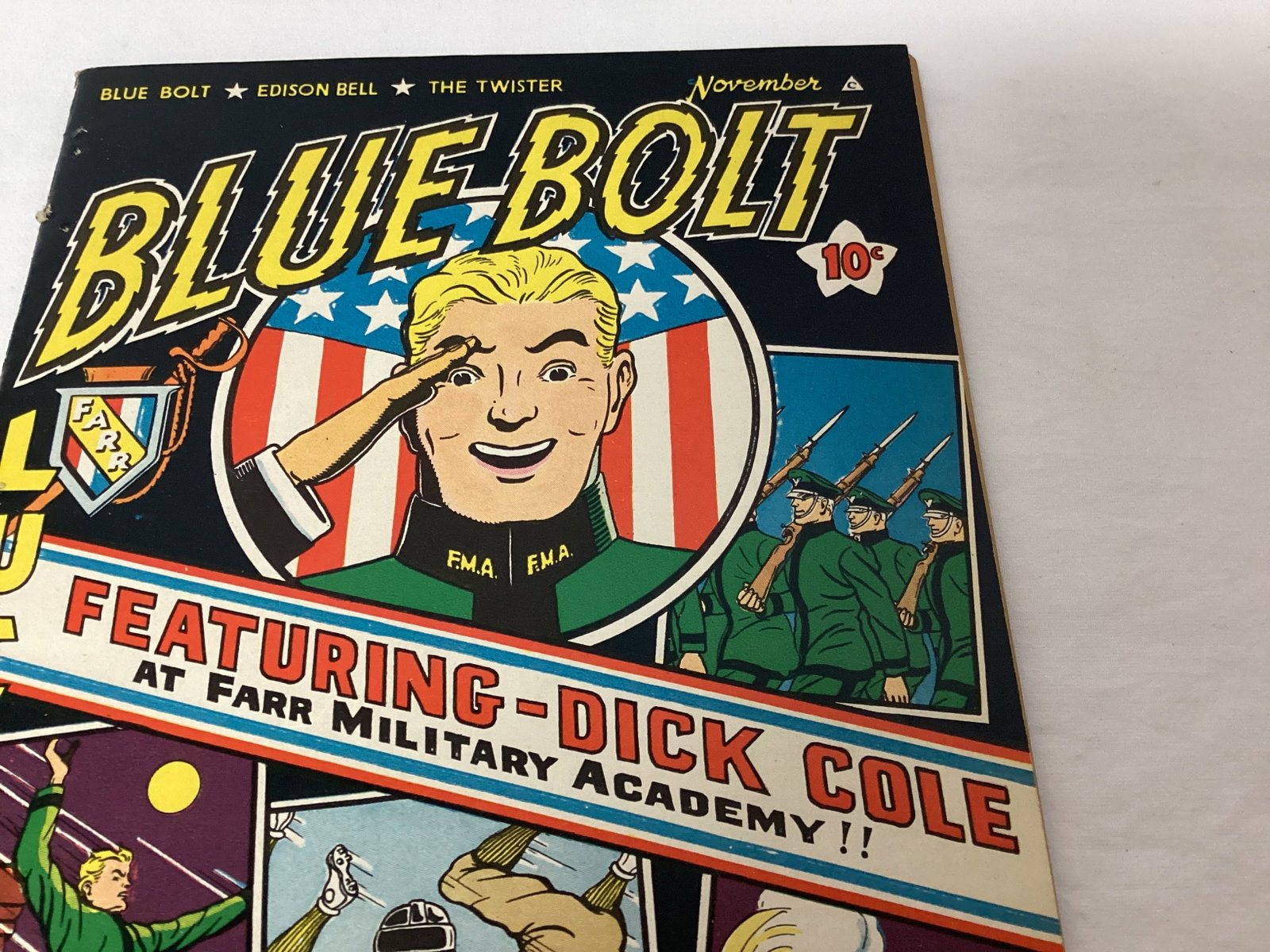 Blue Bolt Vol. 2 Issue 6 Comic Book - 3
