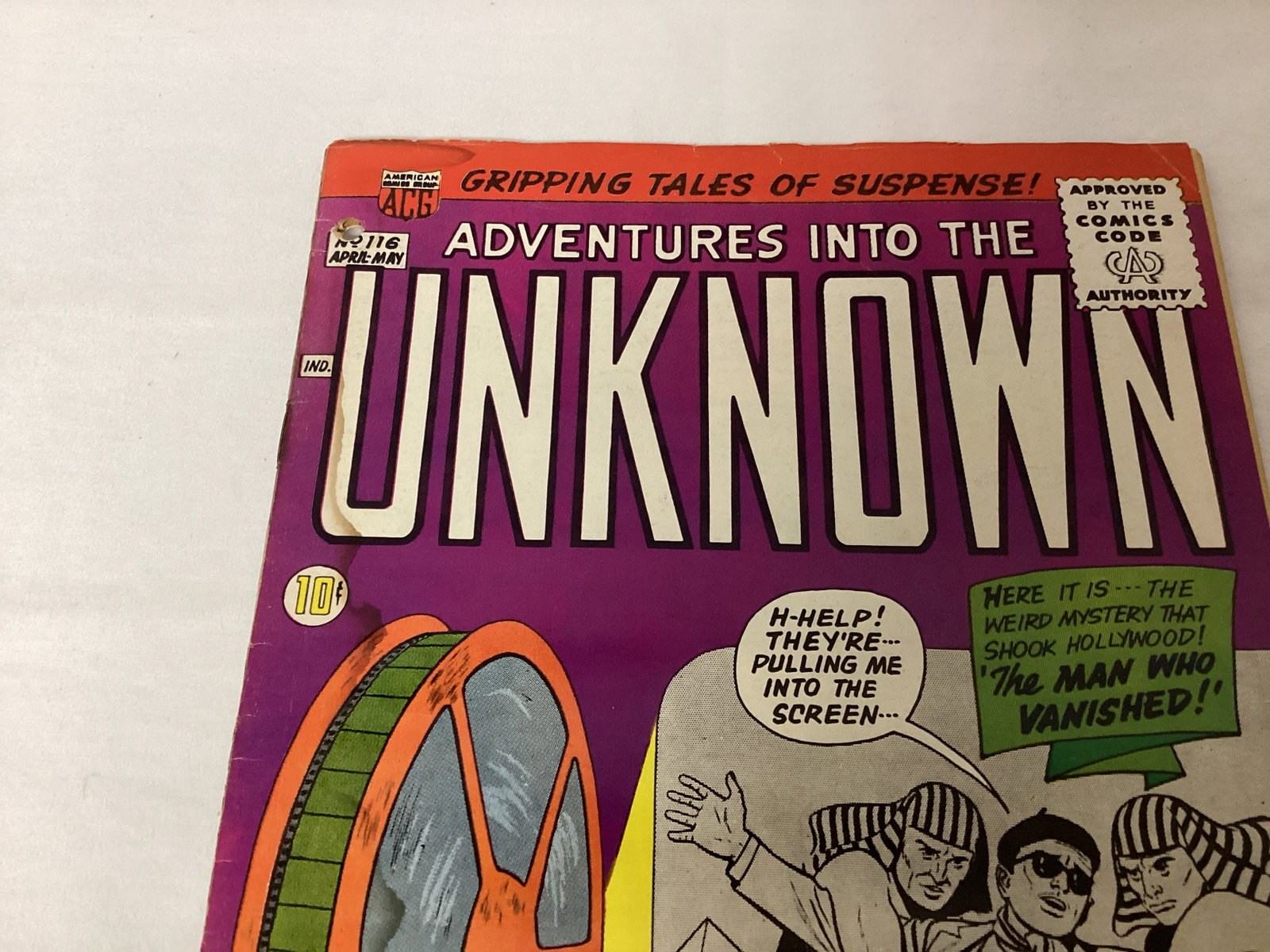 Adventures into the Unknown 116 ACG Comic Book - 2