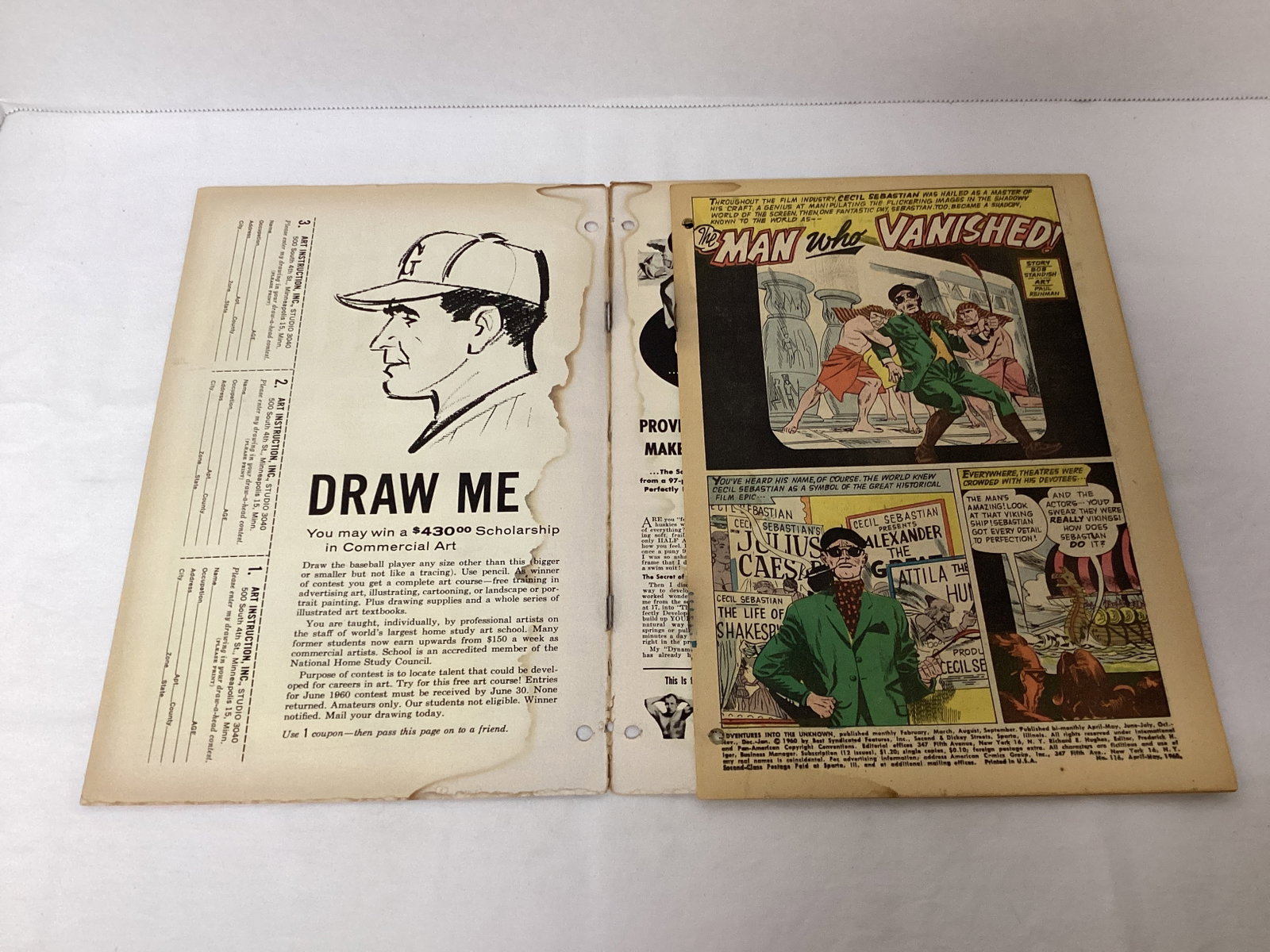 Adventures into the Unknown 116 ACG Comic Book - 6
