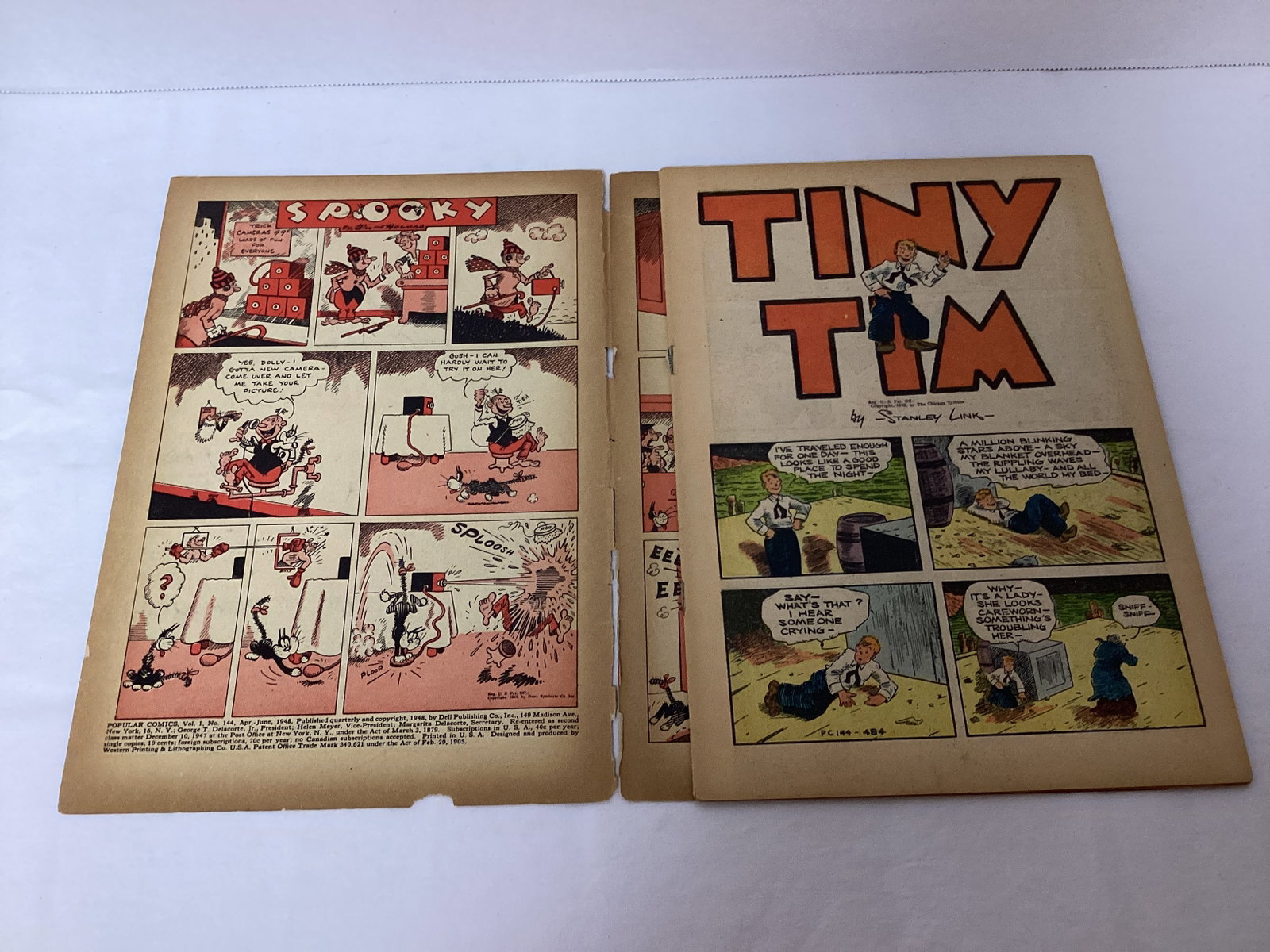 Popular Comics 144 Dell Comic Book - 6