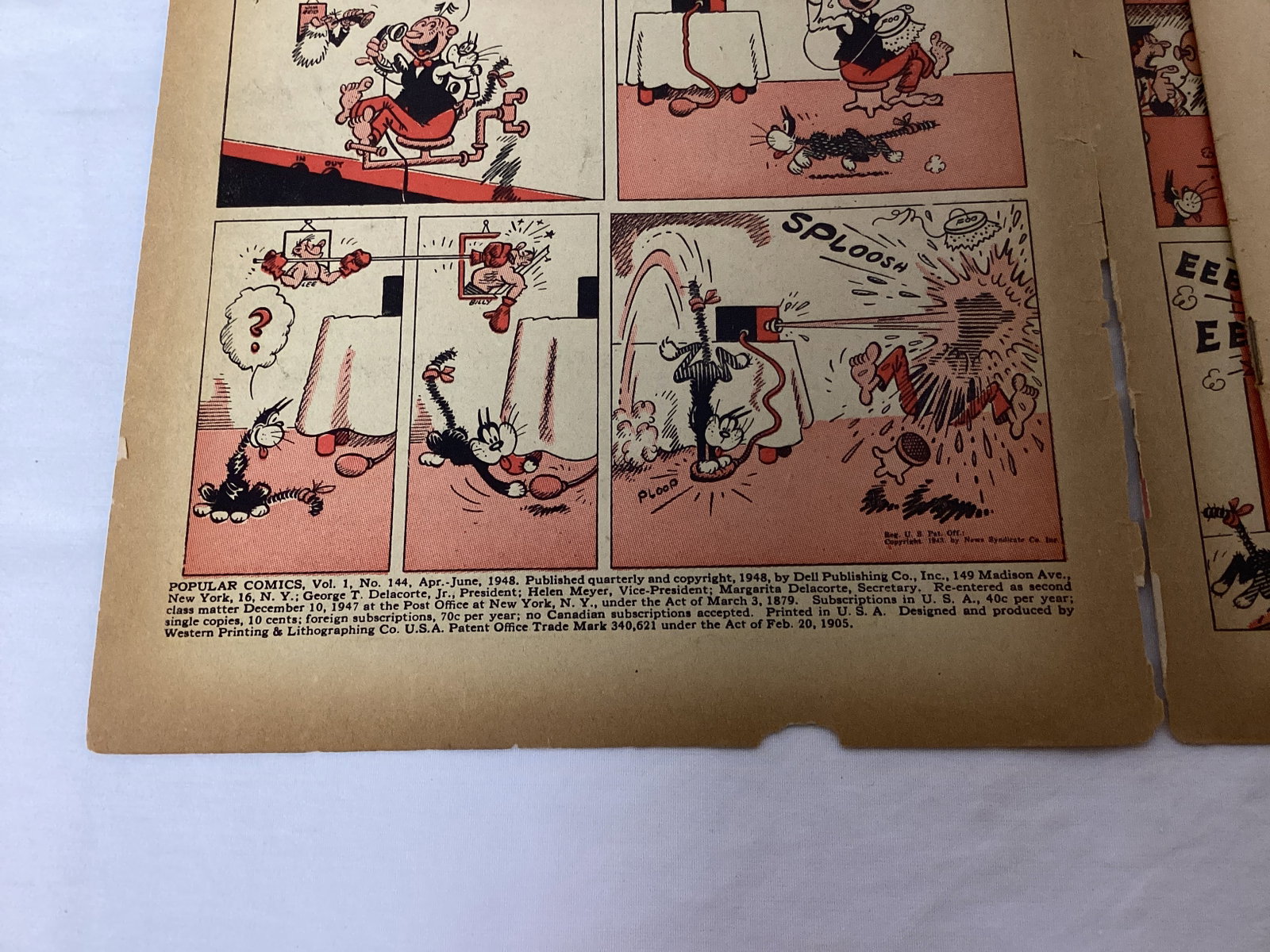 Popular Comics 144 Dell Comic Book - 7