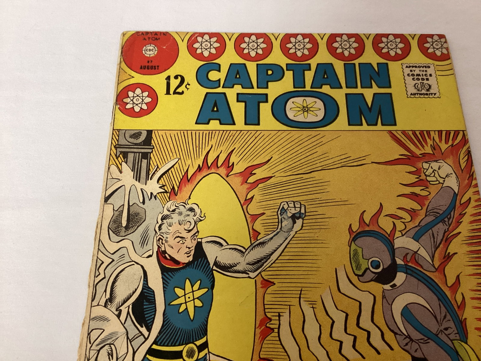 Captain Atom 87 Charlton Comic Book - 2