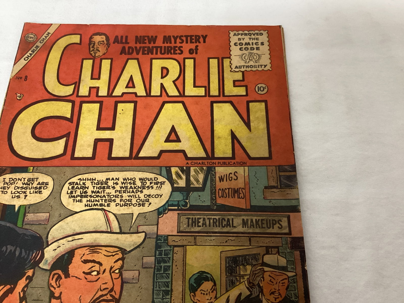 Charlie Chan 8 Charlton Comic Book - 3