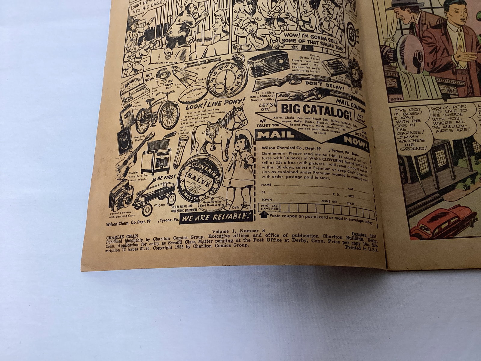 Charlie Chan 8 Charlton Comic Book - 7