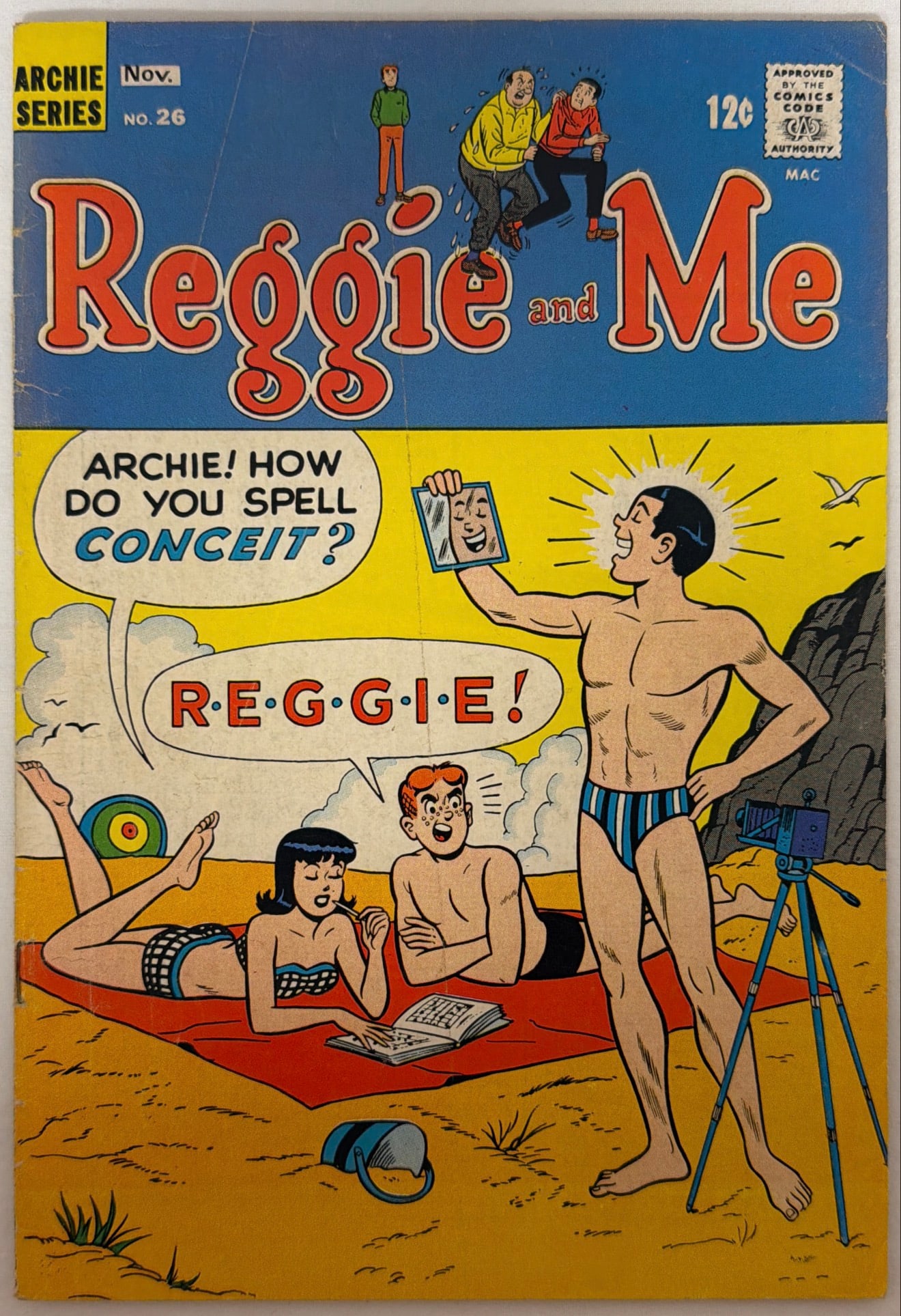 Reggie and Me 26 Archie Comic Book: 1967, please preview and see all photos for condition