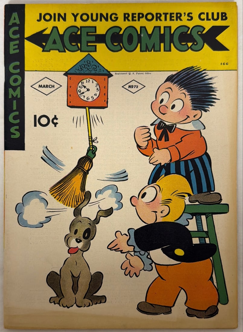 Ace Comics 72 King Comic Book: 1943, please preview and see all photos for condition