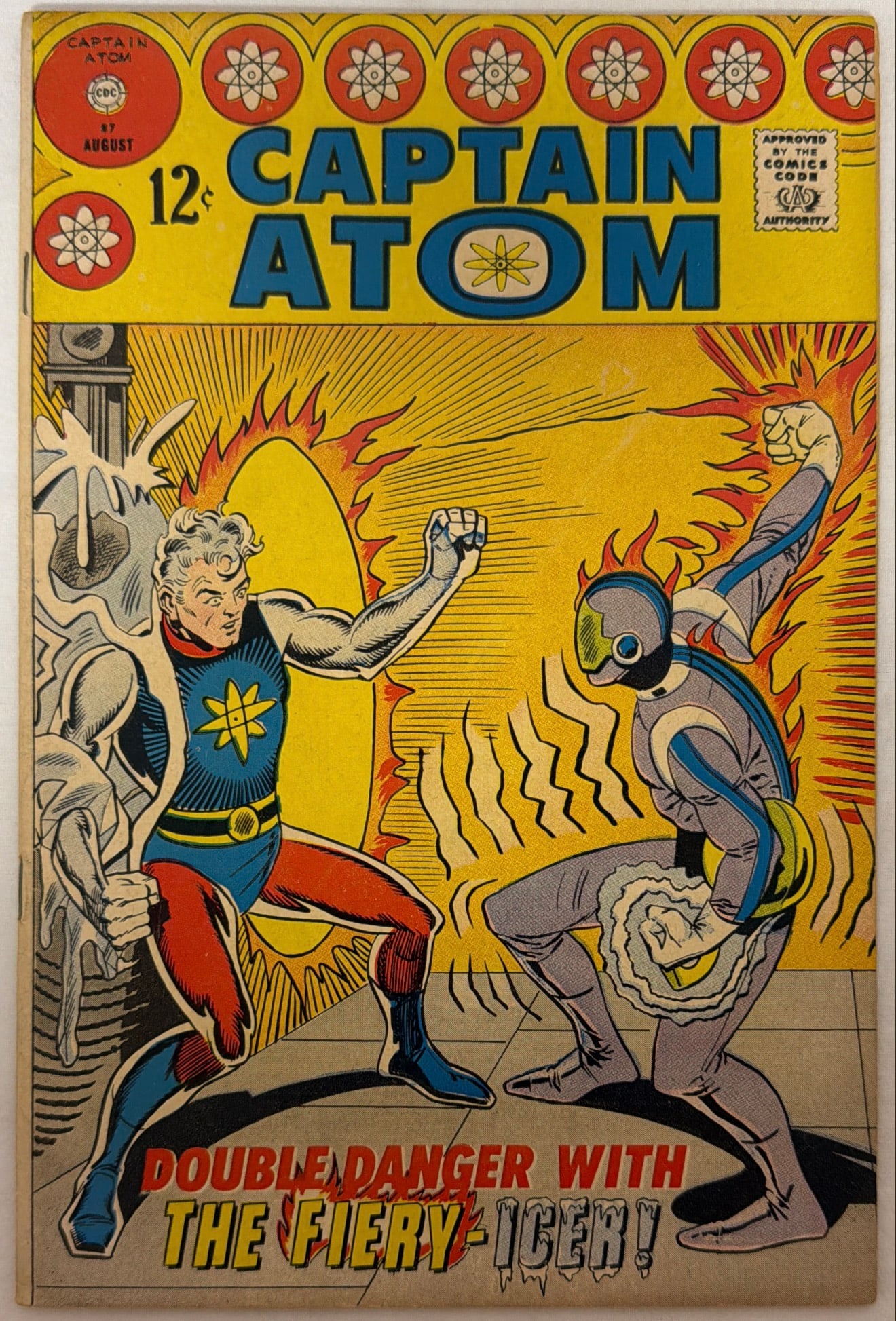 Captain Atom 87 Charlton Comic Book: 1967, please preview and see all photos for condition