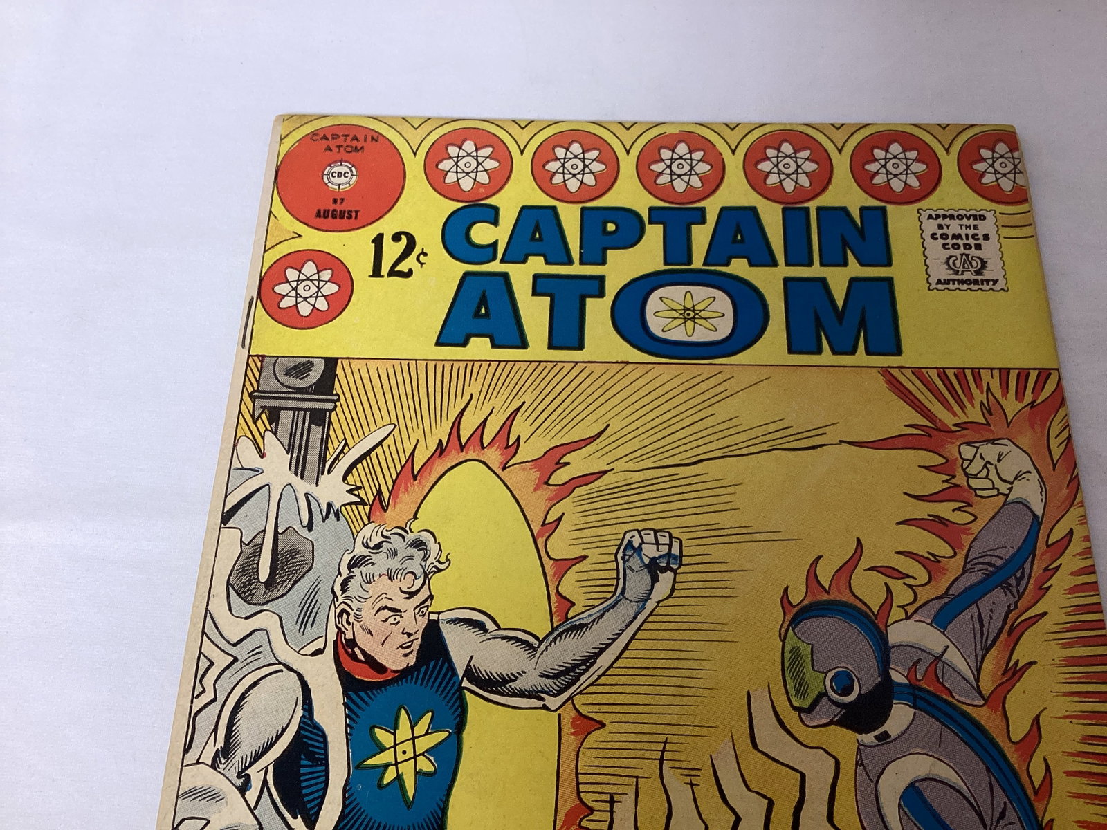 Captain Atom 87 Charlton Comic Book - 2