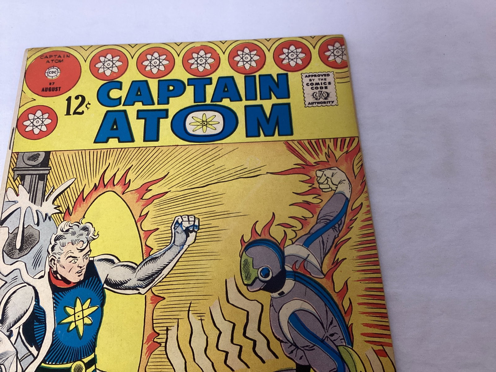 Captain Atom 87 Charlton Comic Book - 3