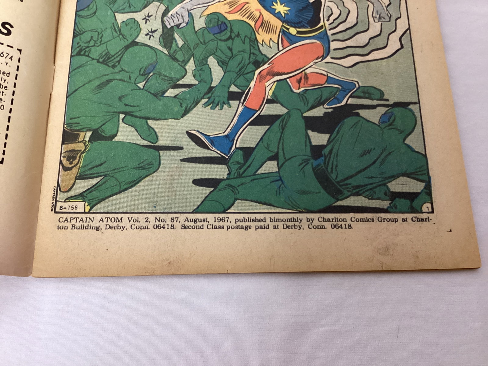 Captain Atom 87 Charlton Comic Book - 7