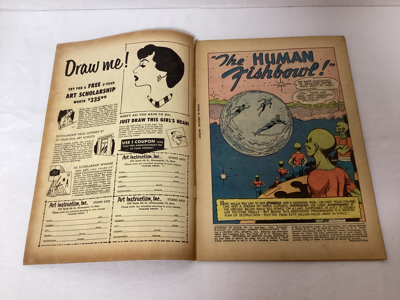Mystery in Space 27 DC Comic Book - 6