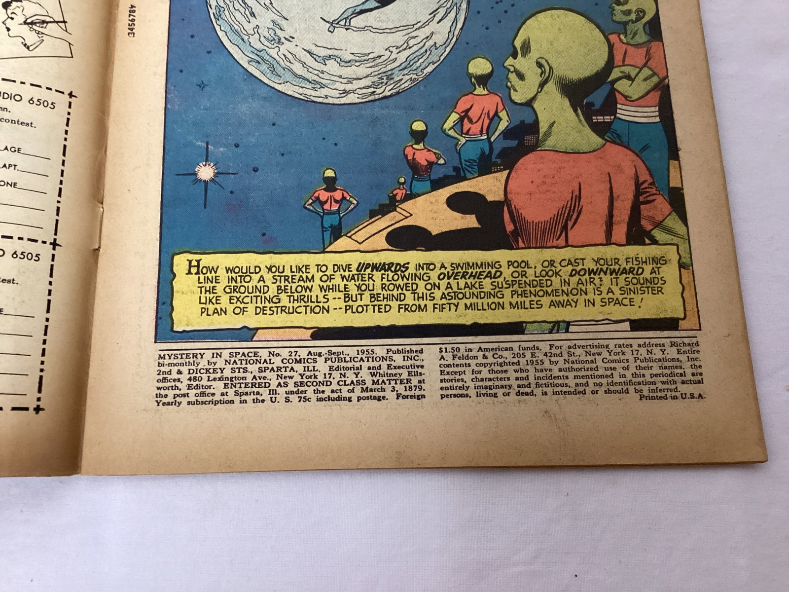 Mystery in Space 27 DC Comic Book - 7
