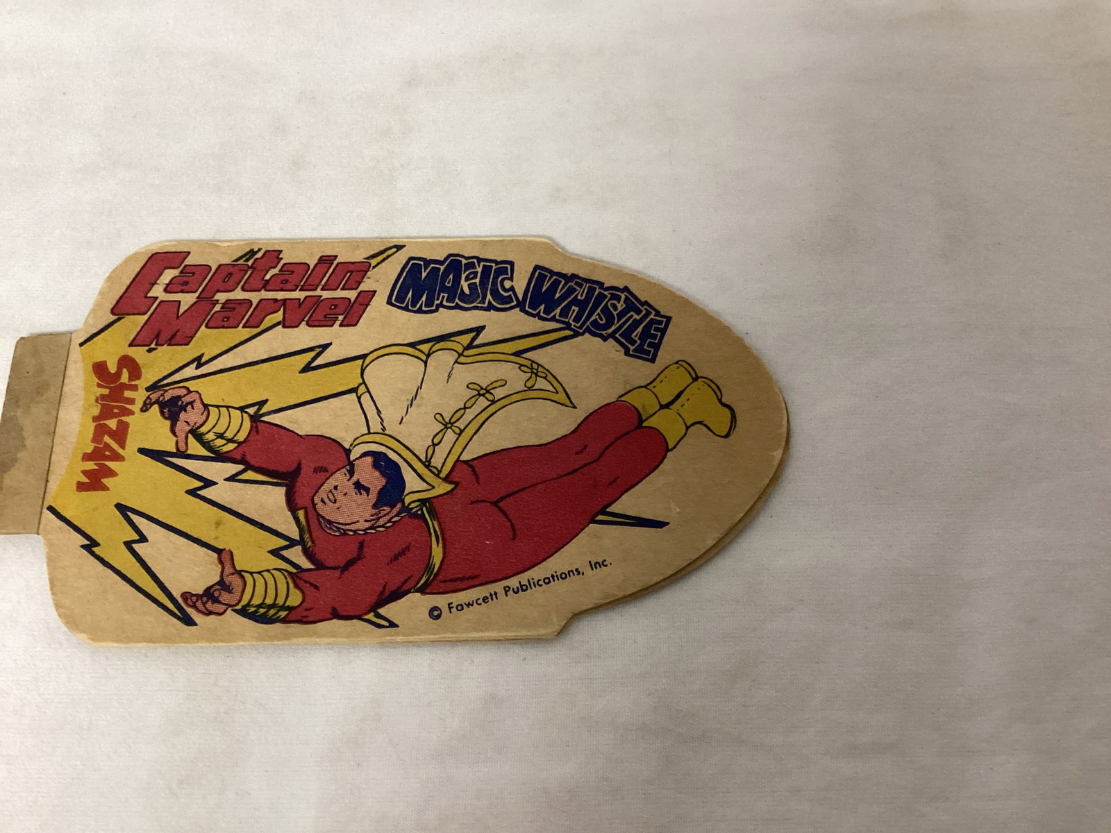 Fawcett Captain Marvel Magic Whistle - 3