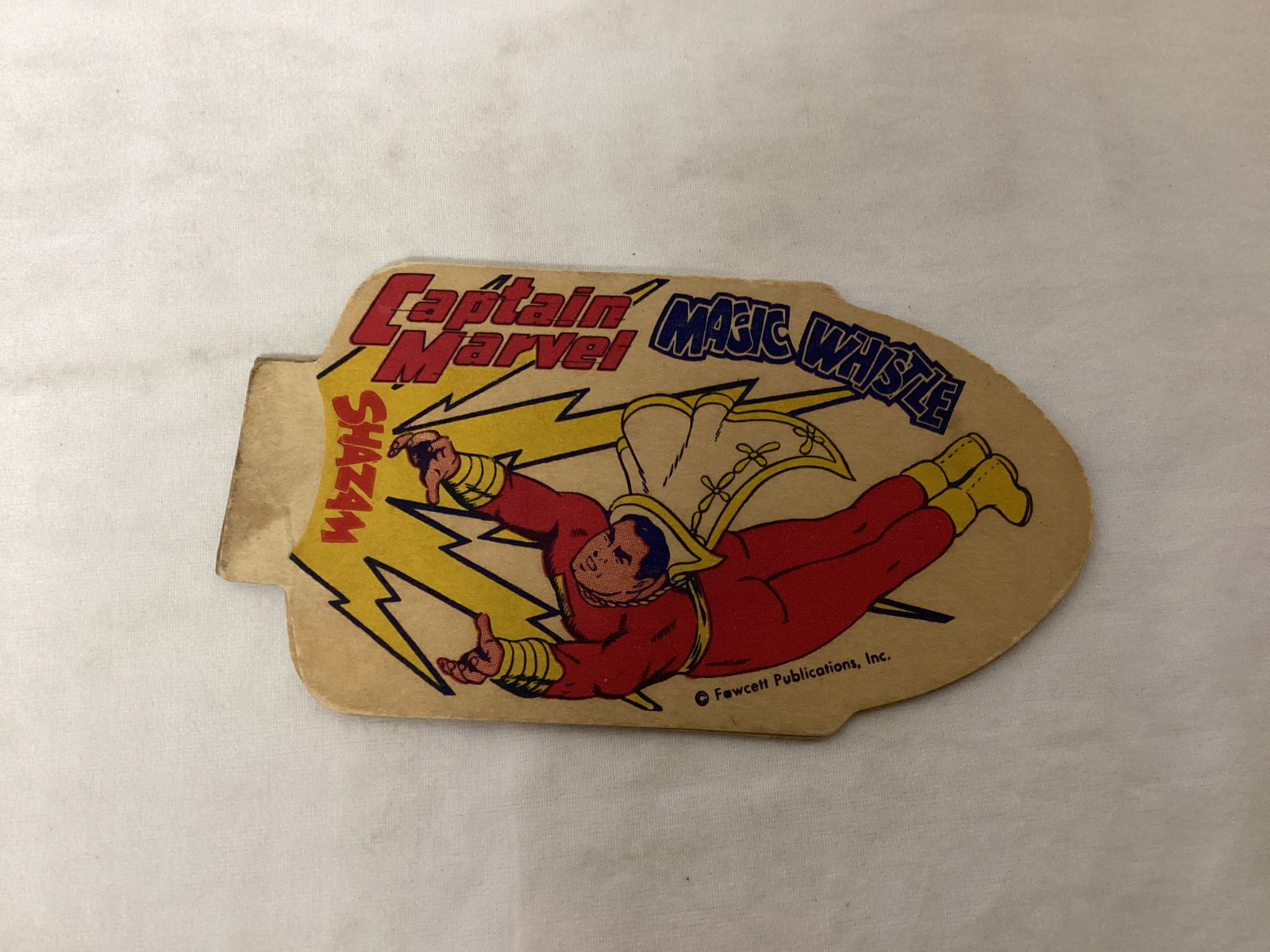 Fawcett Captain Marvel Magic Whistle - 4