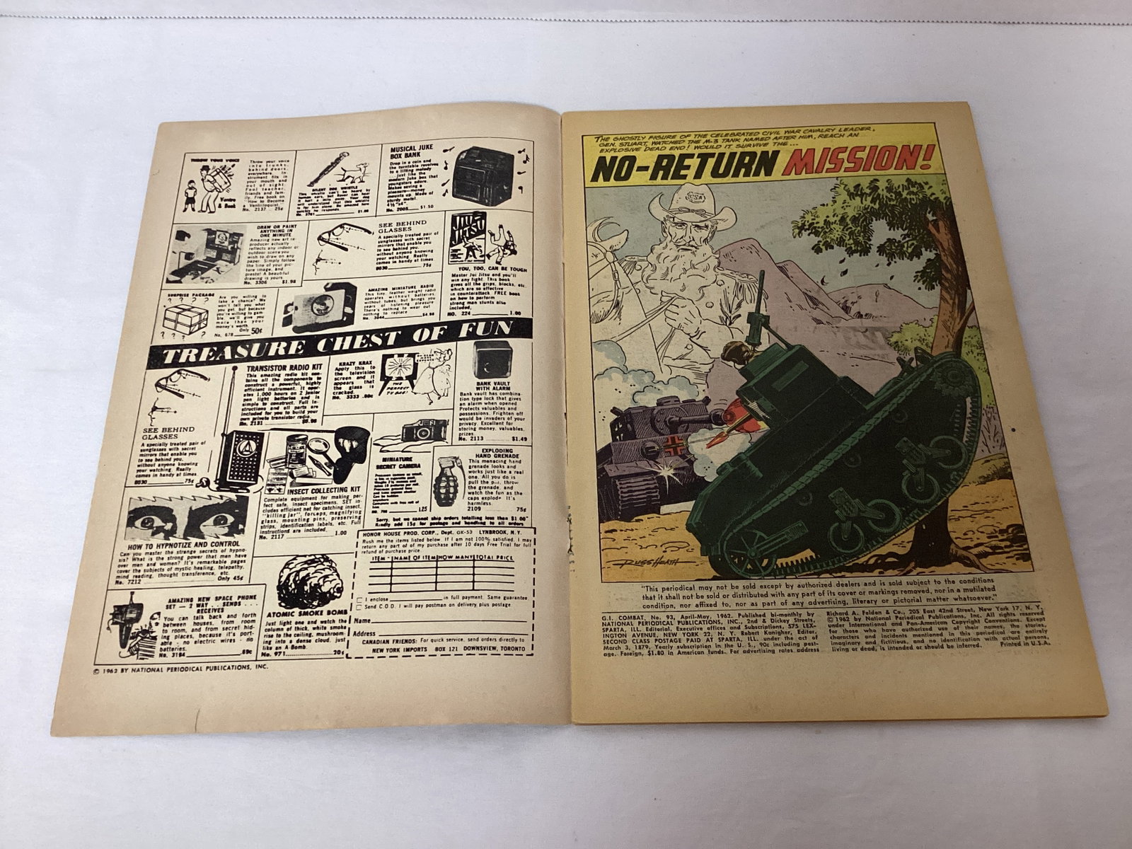 GI Combat 93 DC Comic Book - 6