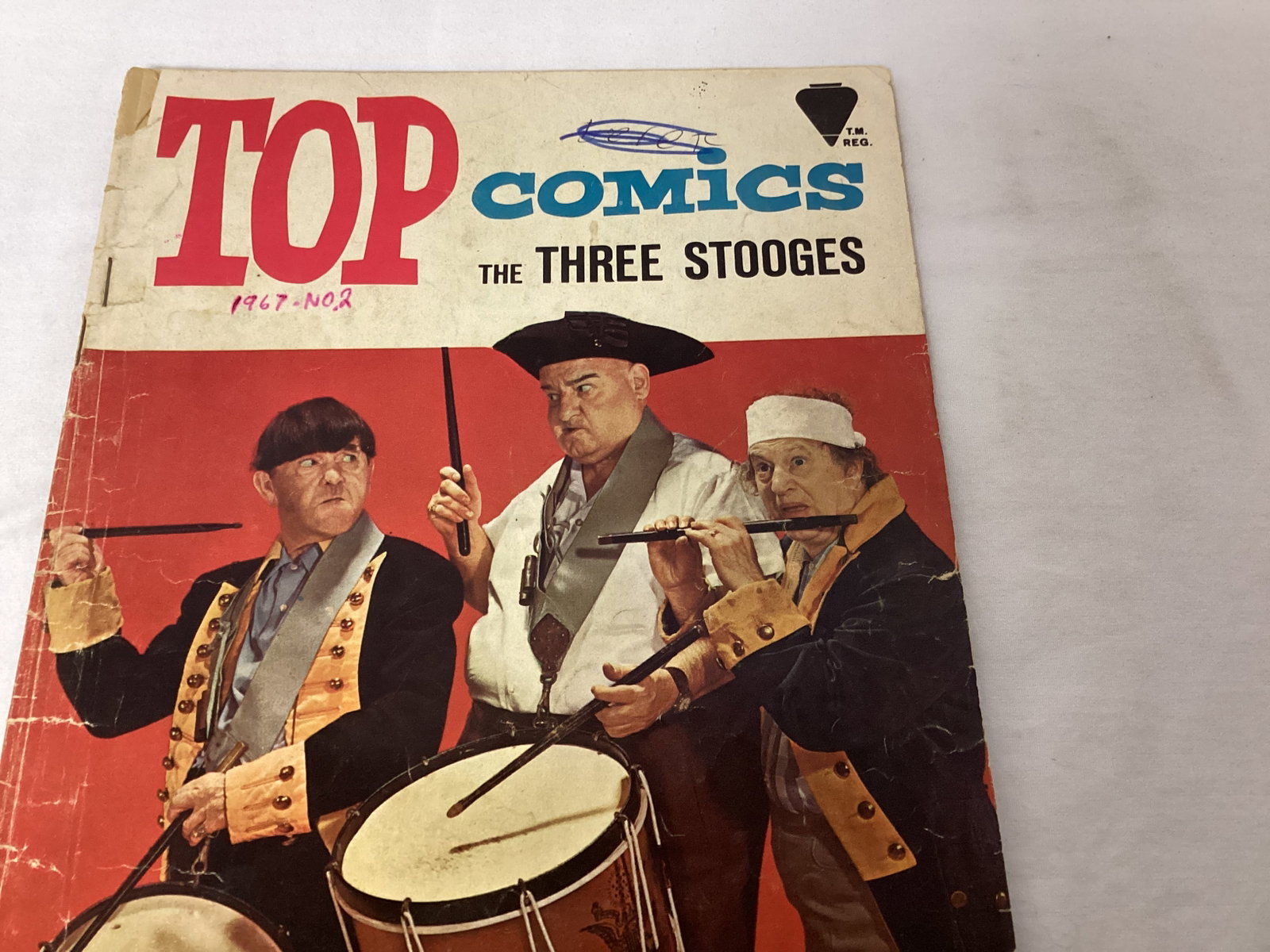 Top Comics The Three Stooges 2 Comic Book - 3