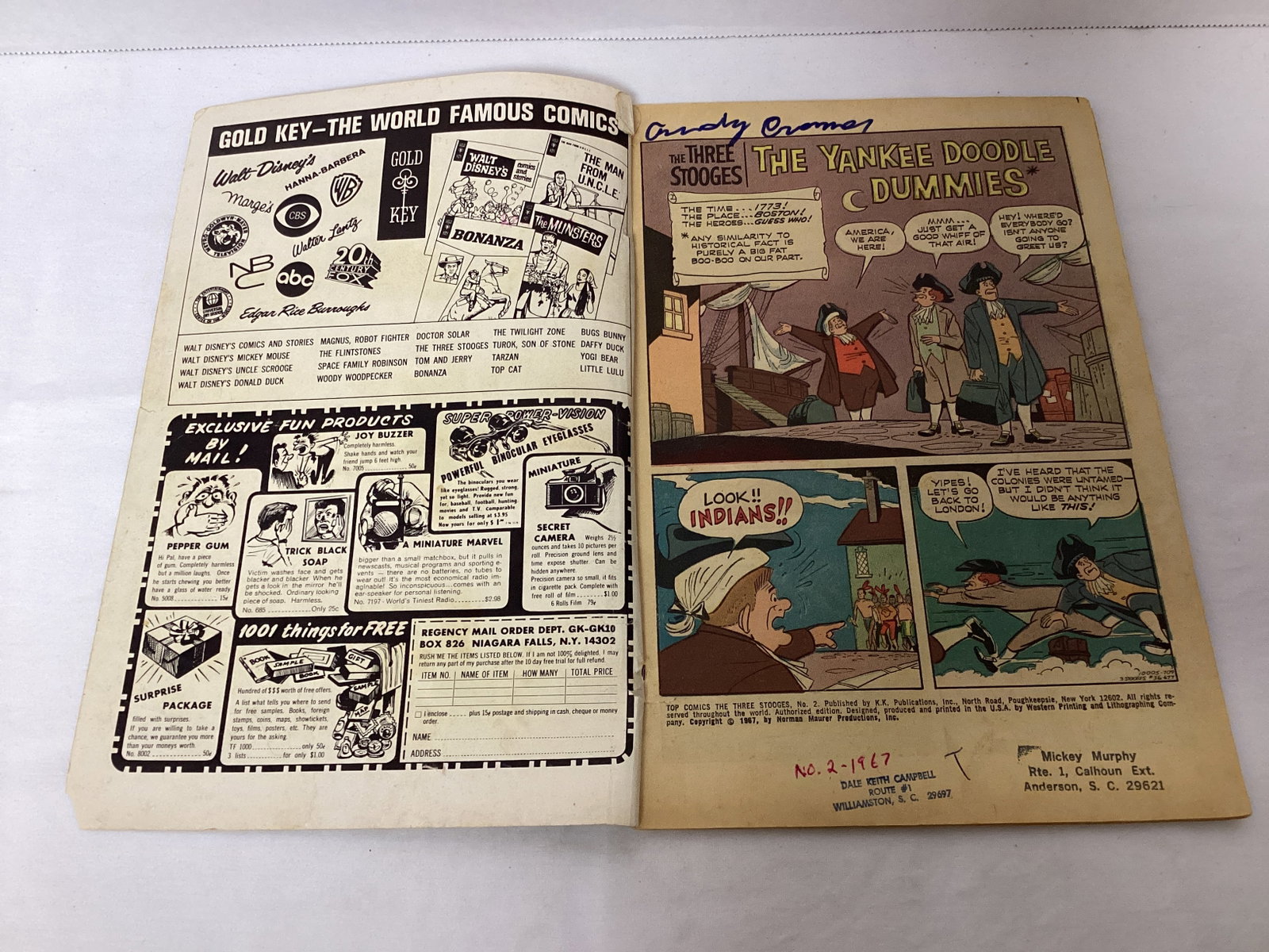 Top Comics The Three Stooges 2 Comic Book - 6