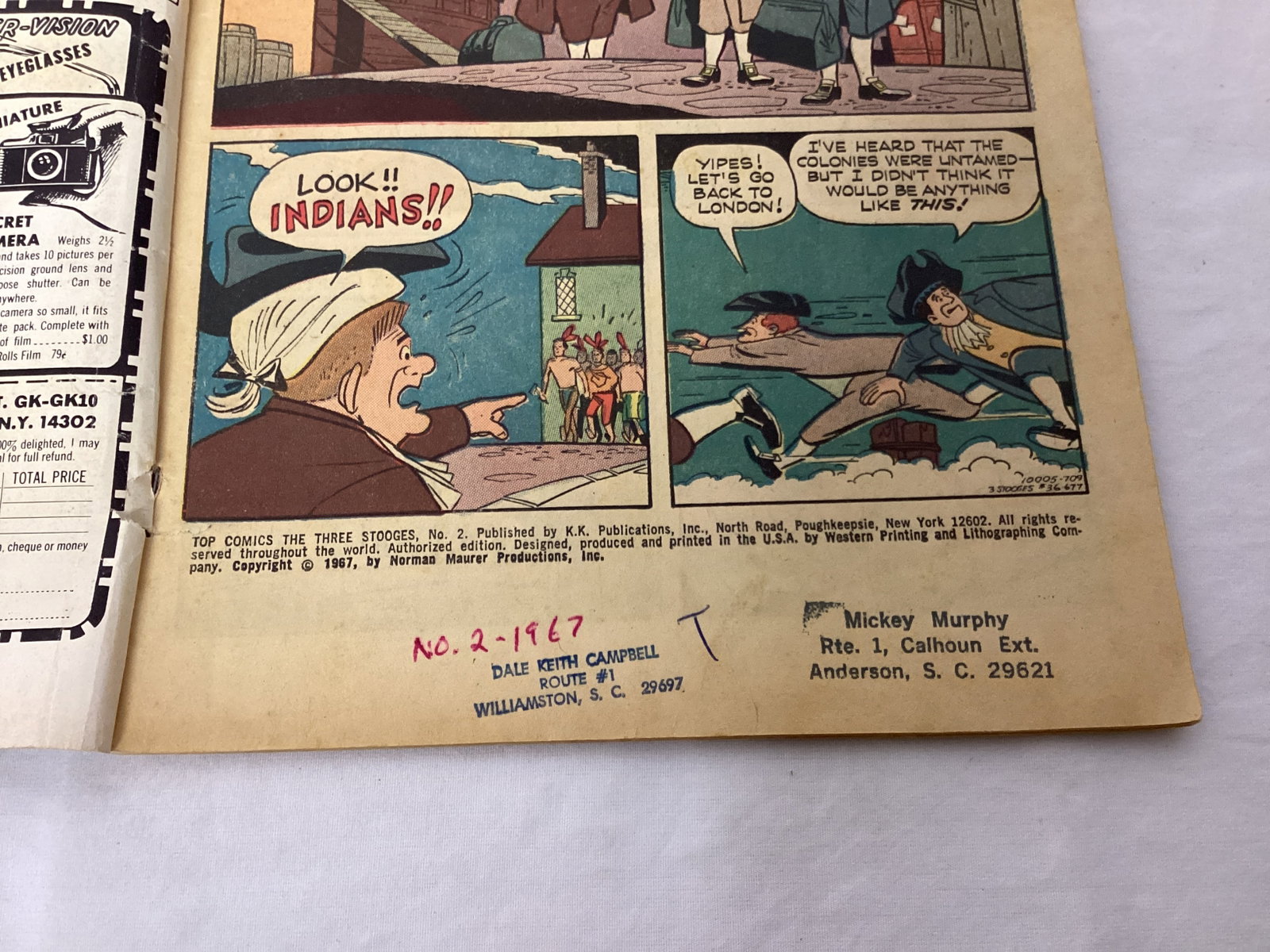 Top Comics The Three Stooges 2 Comic Book - 7