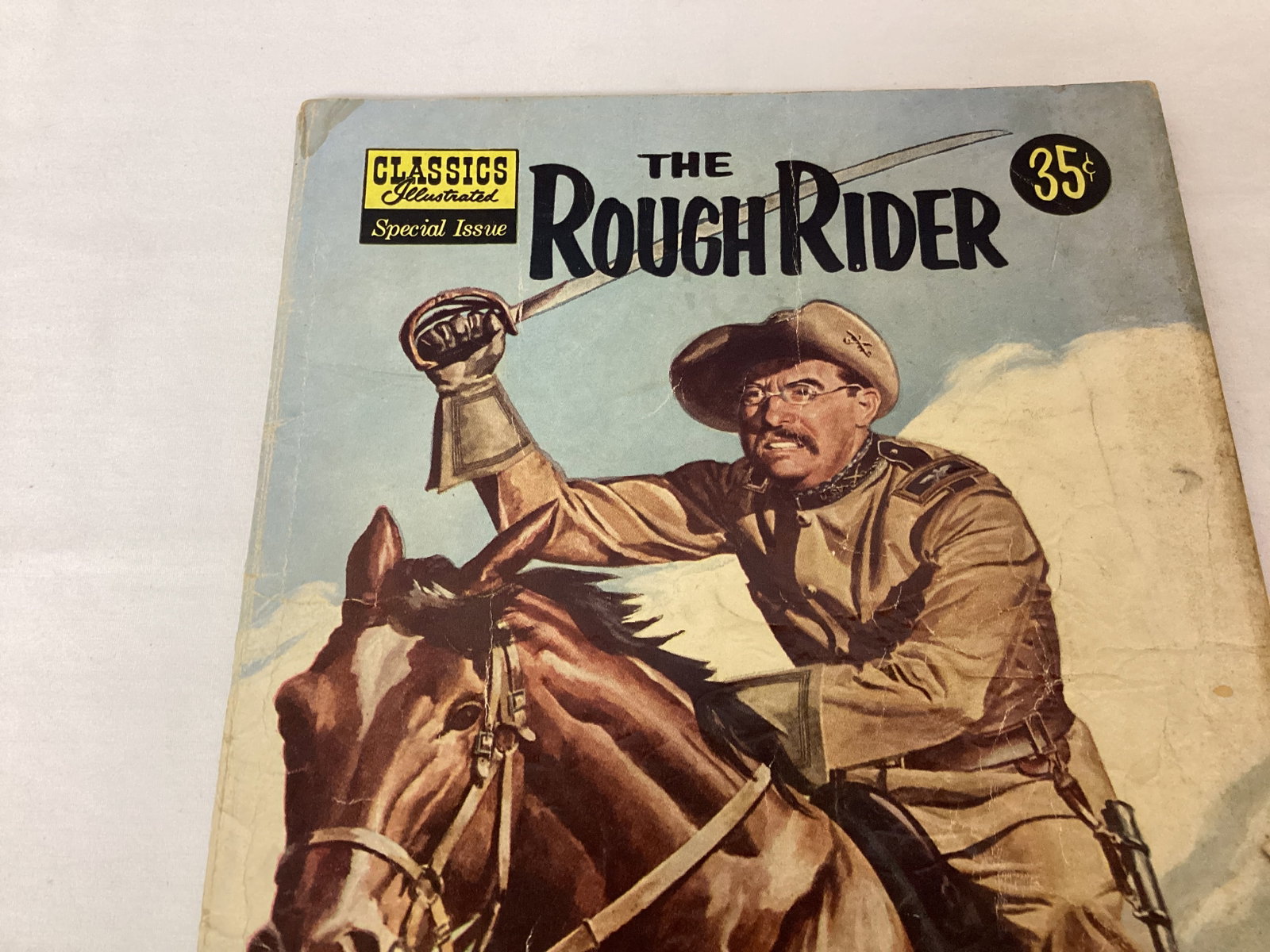 Classics Illustrated 141A The Rough Rider Comic Book - 2