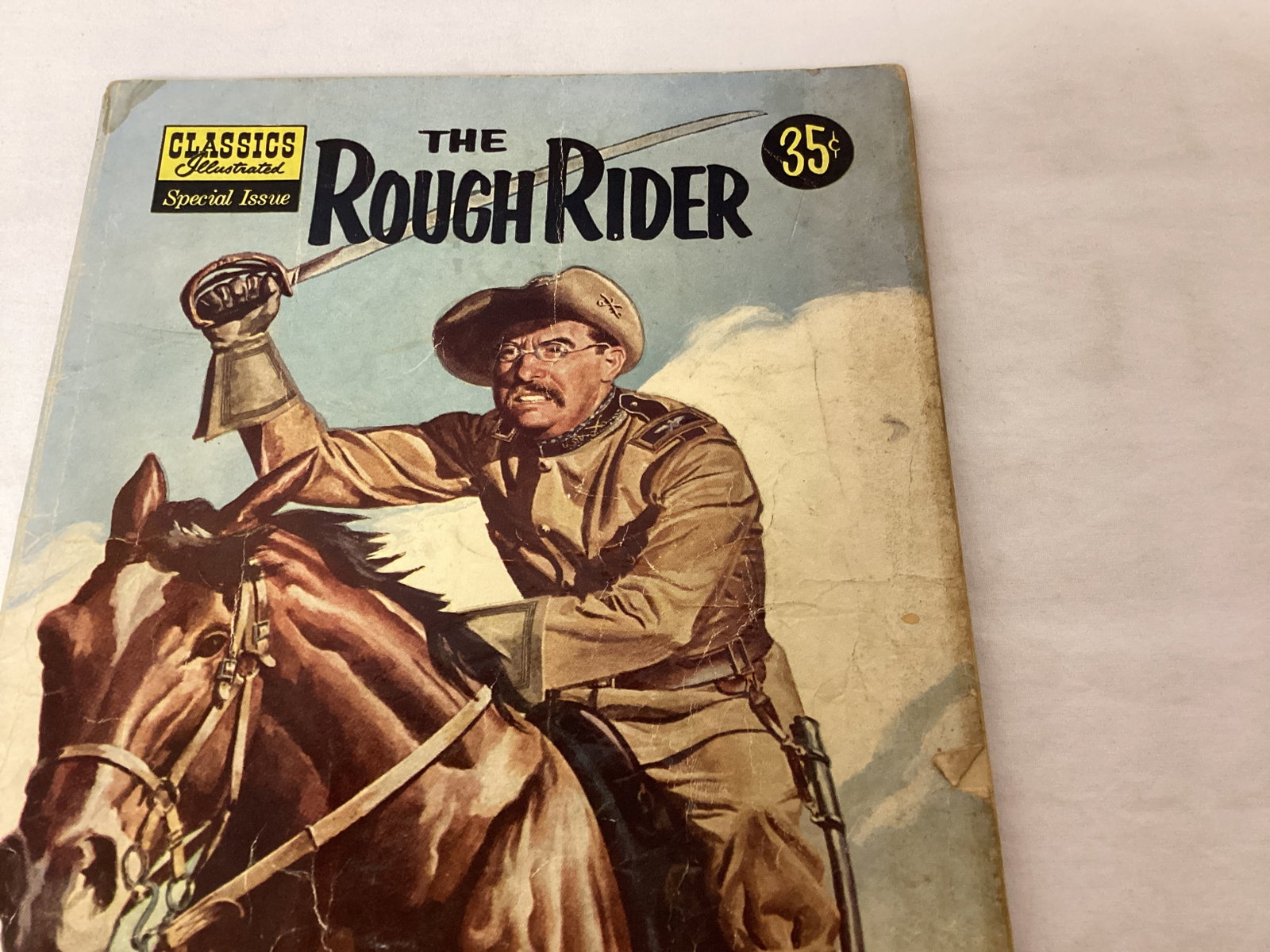 Classics Illustrated 141A The Rough Rider Comic Book - 3