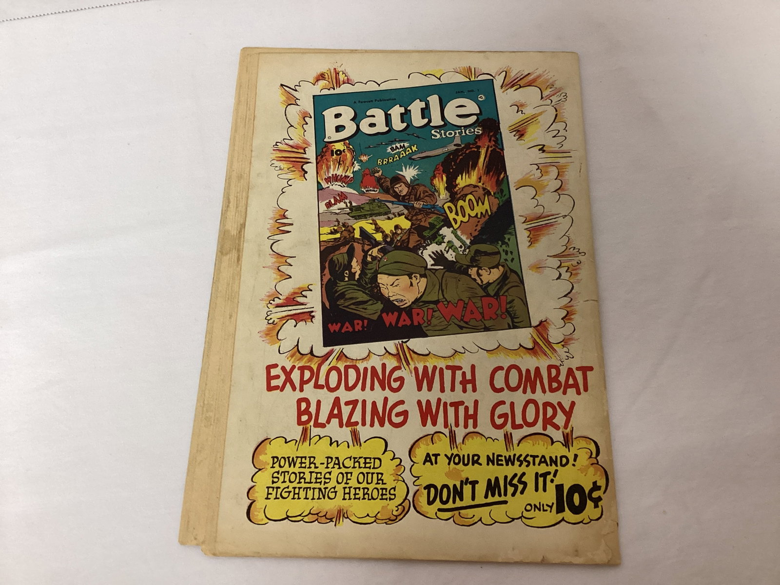 Soldier Comics 1 Fawcett War Comic Book - 8