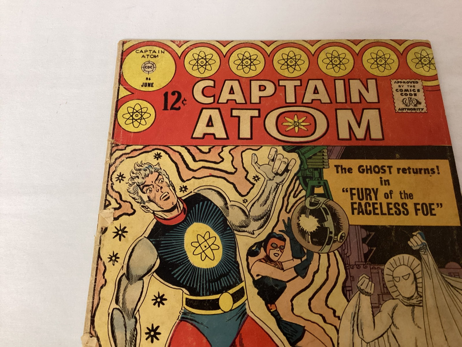 Captain Atom 86 Charlton Comic Book - 2