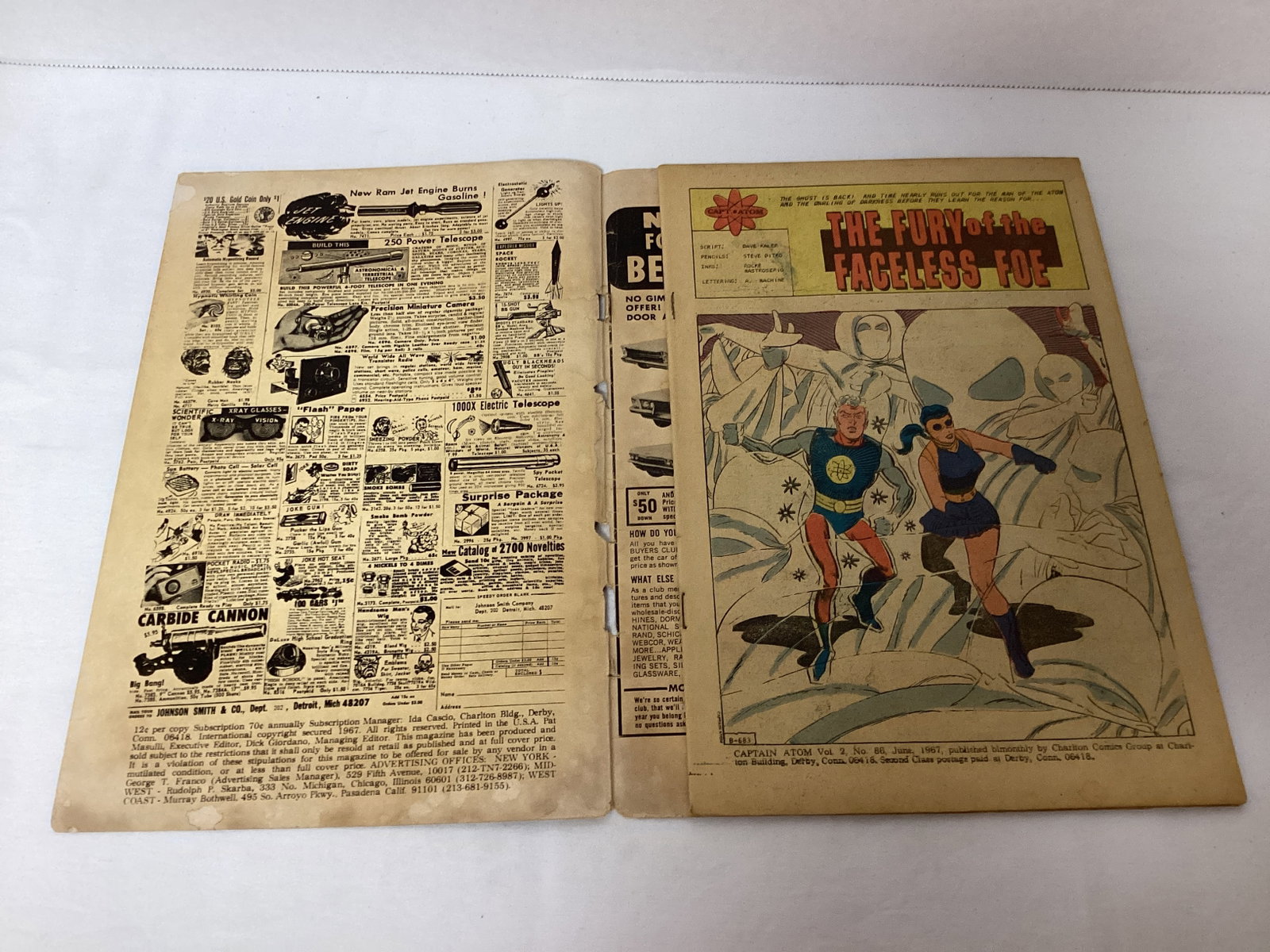 Captain Atom 86 Charlton Comic Book - 6