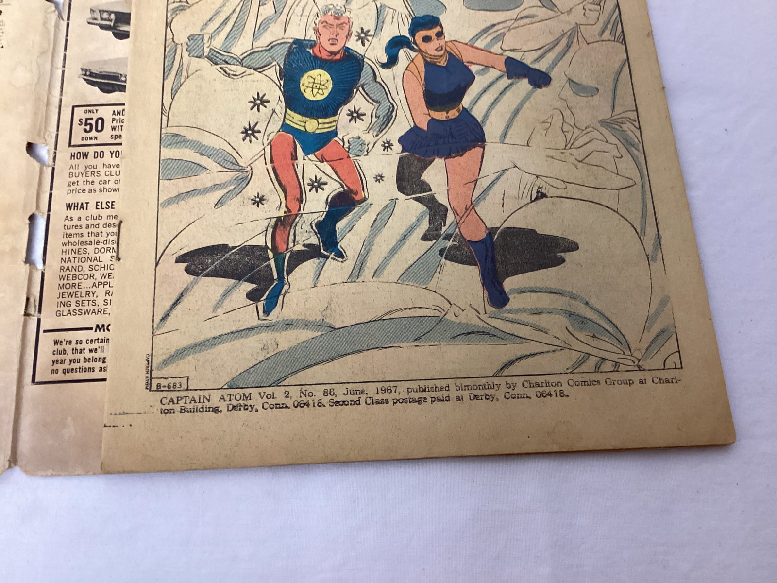 Captain Atom 86 Charlton Comic Book - 7