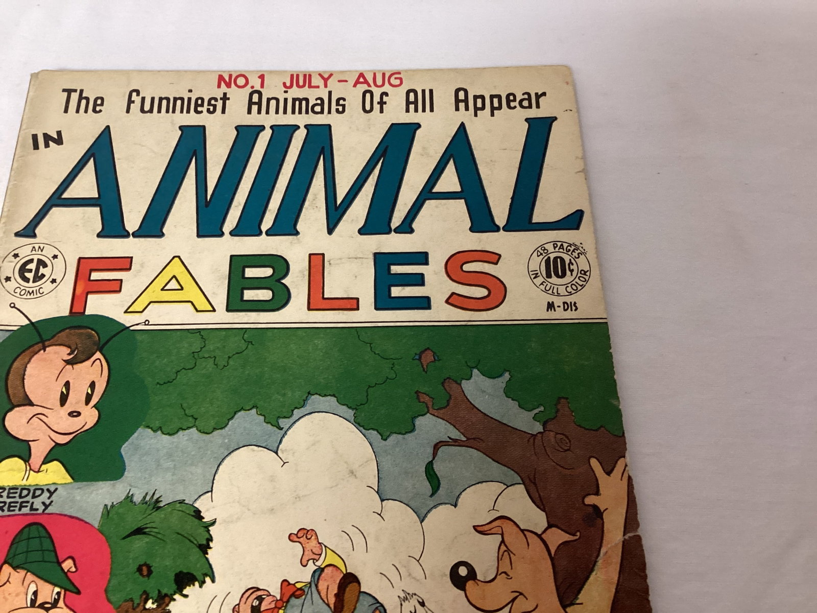 Animal Fables 1 EC Comic Book - 3