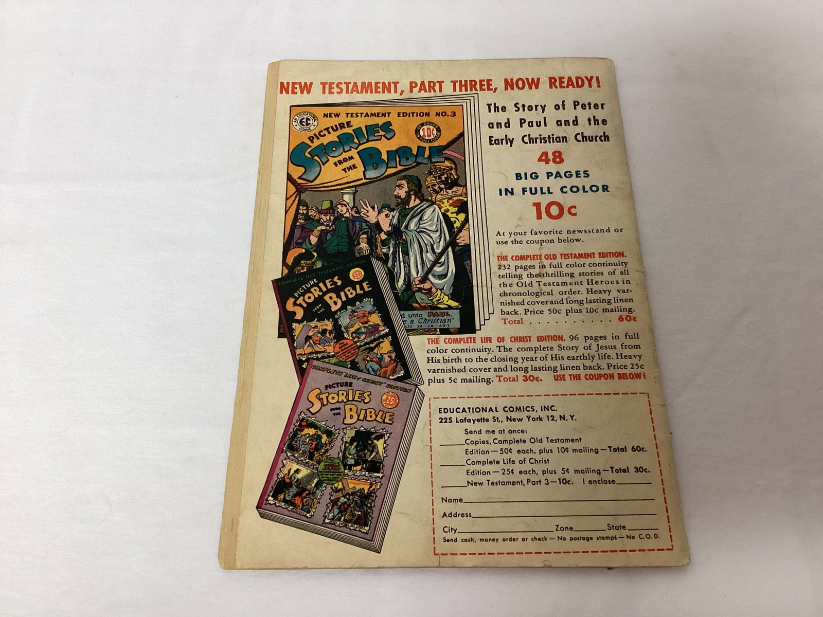 Animal Fables 1 EC Comic Book - 8