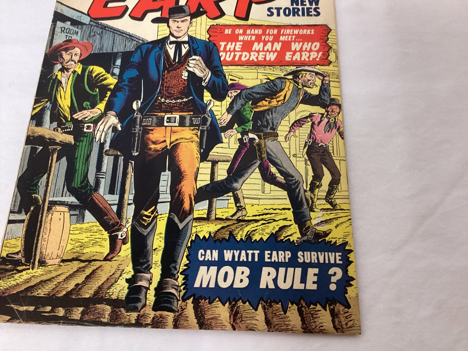 Wyatt Earp 16 Atlas Comic Book - 5