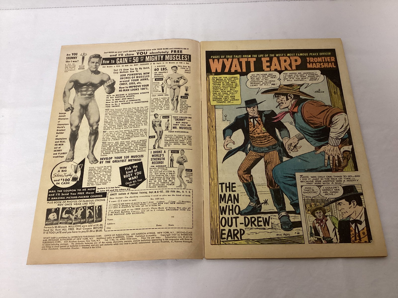 Wyatt Earp 16 Atlas Comic Book - 6