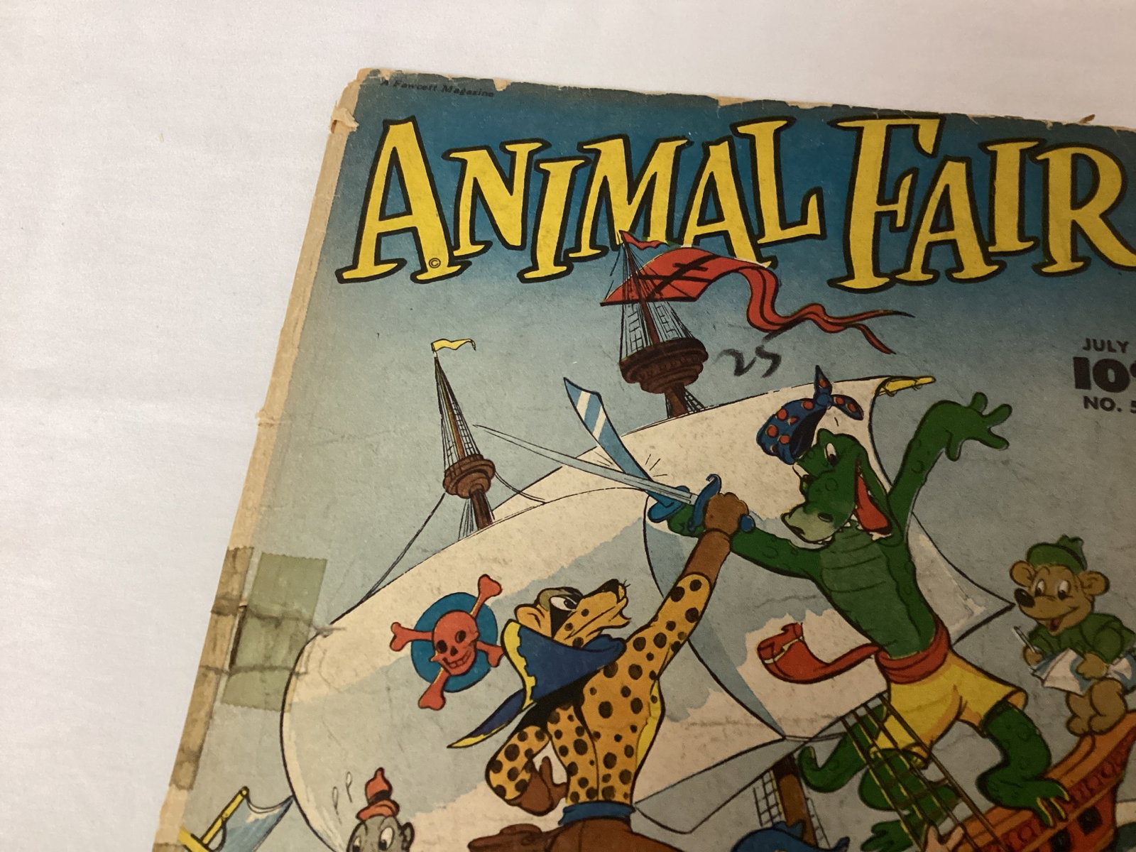 Animal Fair 5 Fawcett Comic Book - 2
