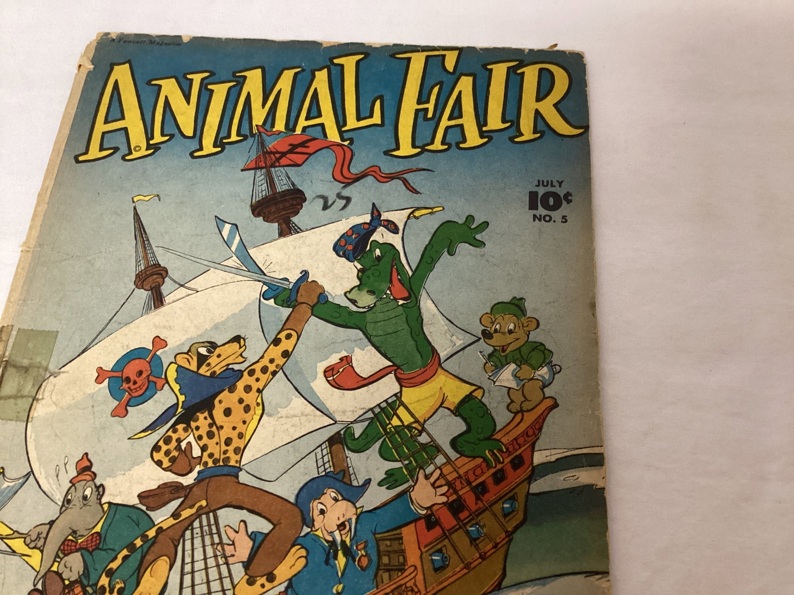 Animal Fair 5 Fawcett Comic Book - 3