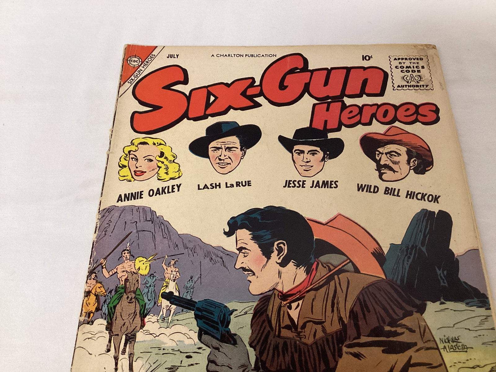 Six Gun Heroes 47 Charlton Comic Book - 2