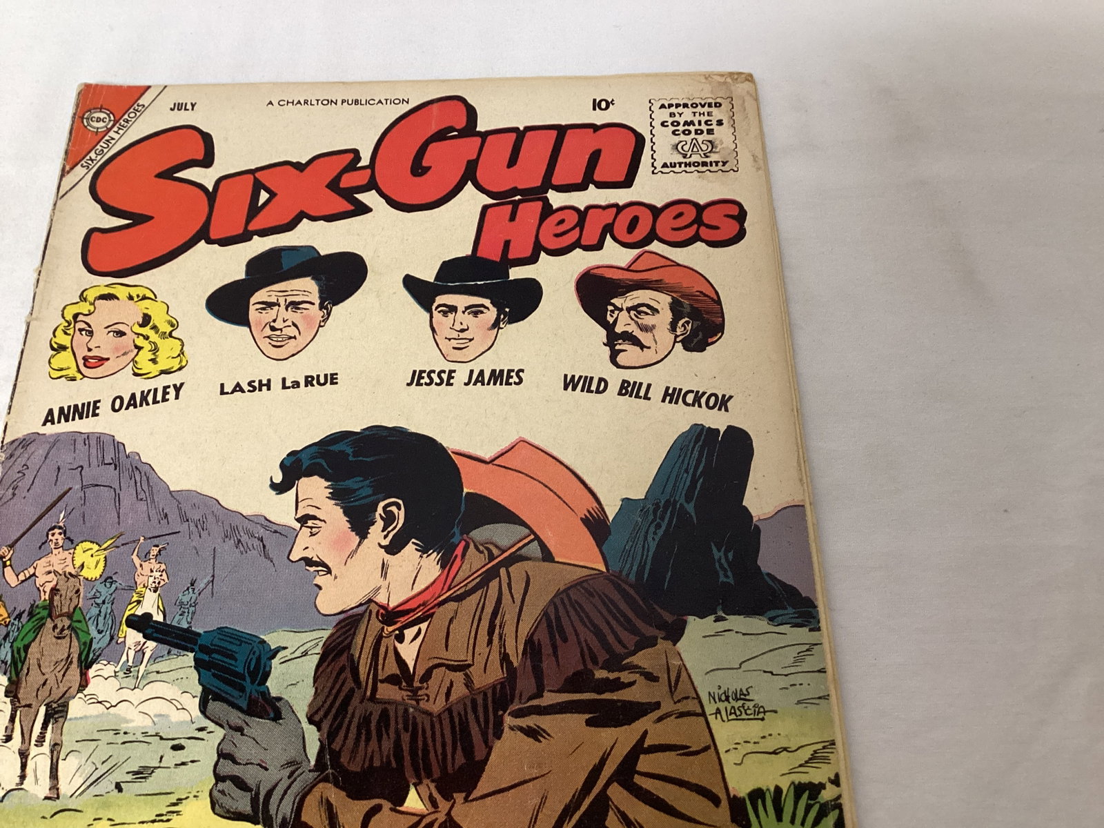 Six Gun Heroes 47 Charlton Comic Book - 3