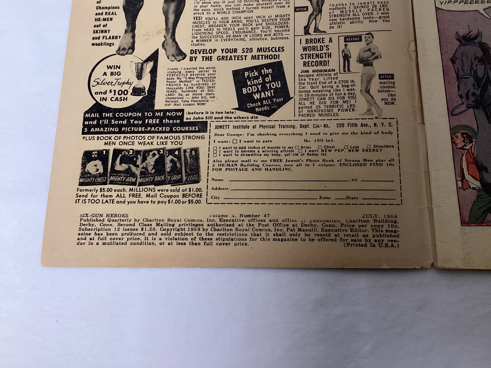 Six Gun Heroes 47 Charlton Comic Book - 7