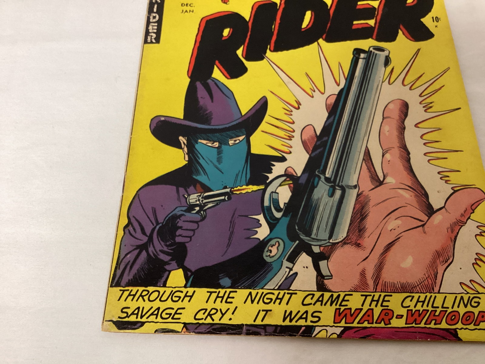 The Lone Rider 23 Ajax Farrell Comic Book - 4