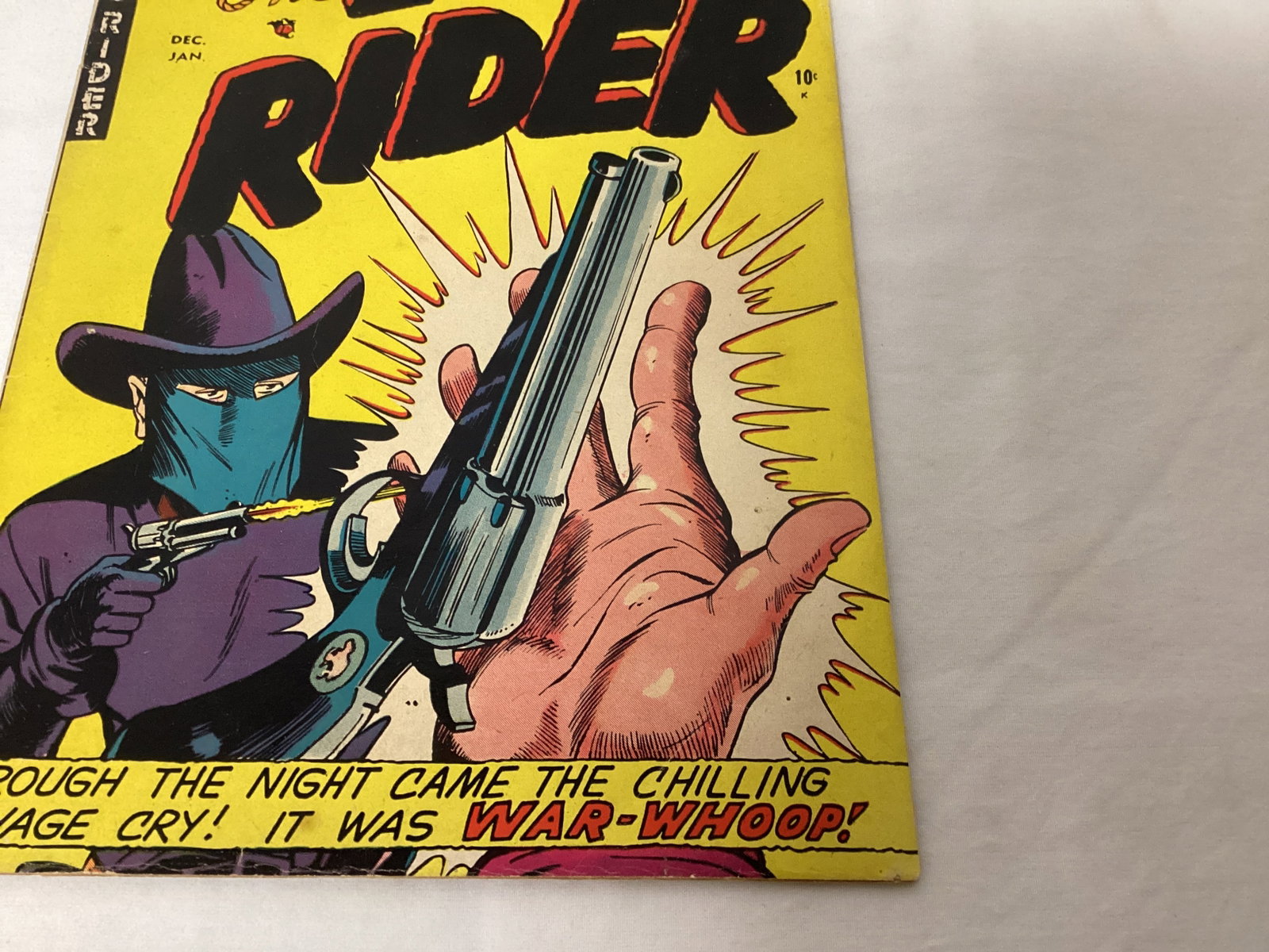 The Lone Rider 23 Ajax Farrell Comic Book - 5
