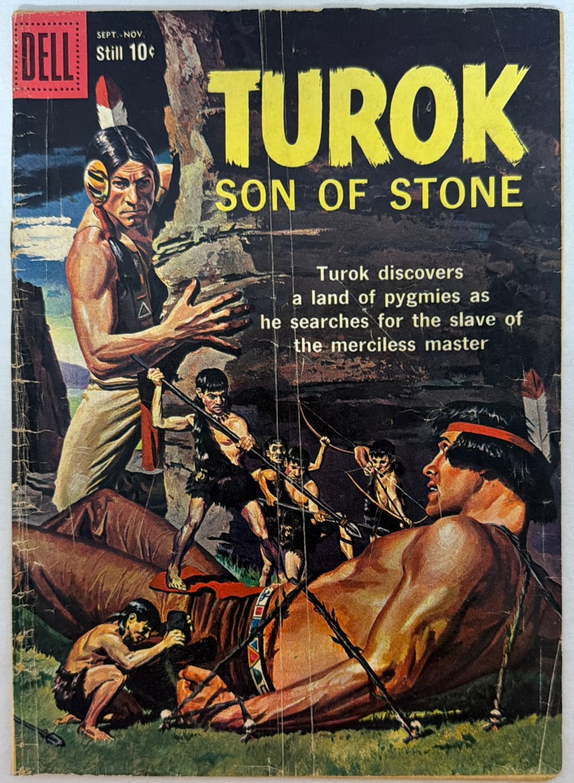 Turok Son of Stone 17 Dell Comic Book: 1959, please preview and see all photos for condition