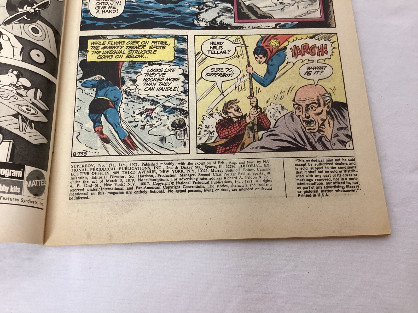 Superboy 171 DC Comic Book - 7