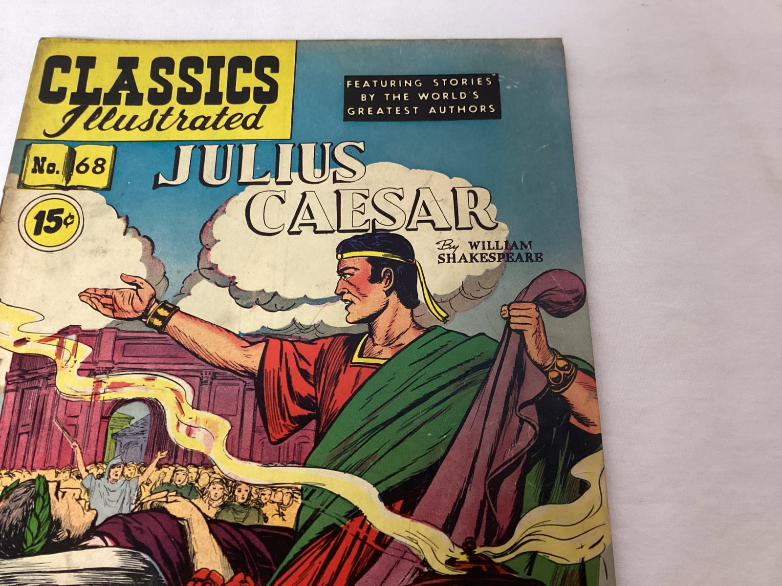 Classics Illustrated 68 Julius Caesar Comic Book - 3