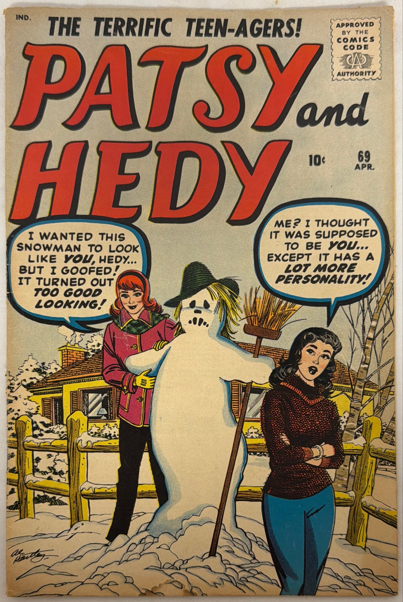Patsy and Hedy 69 Comic Book (1 of 10)