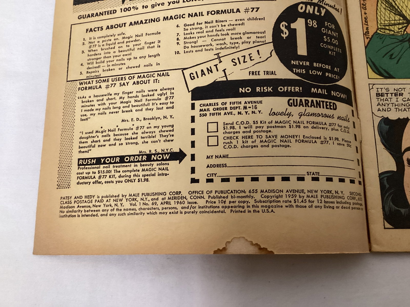 Patsy and Hedy 69 Comic Book - 7