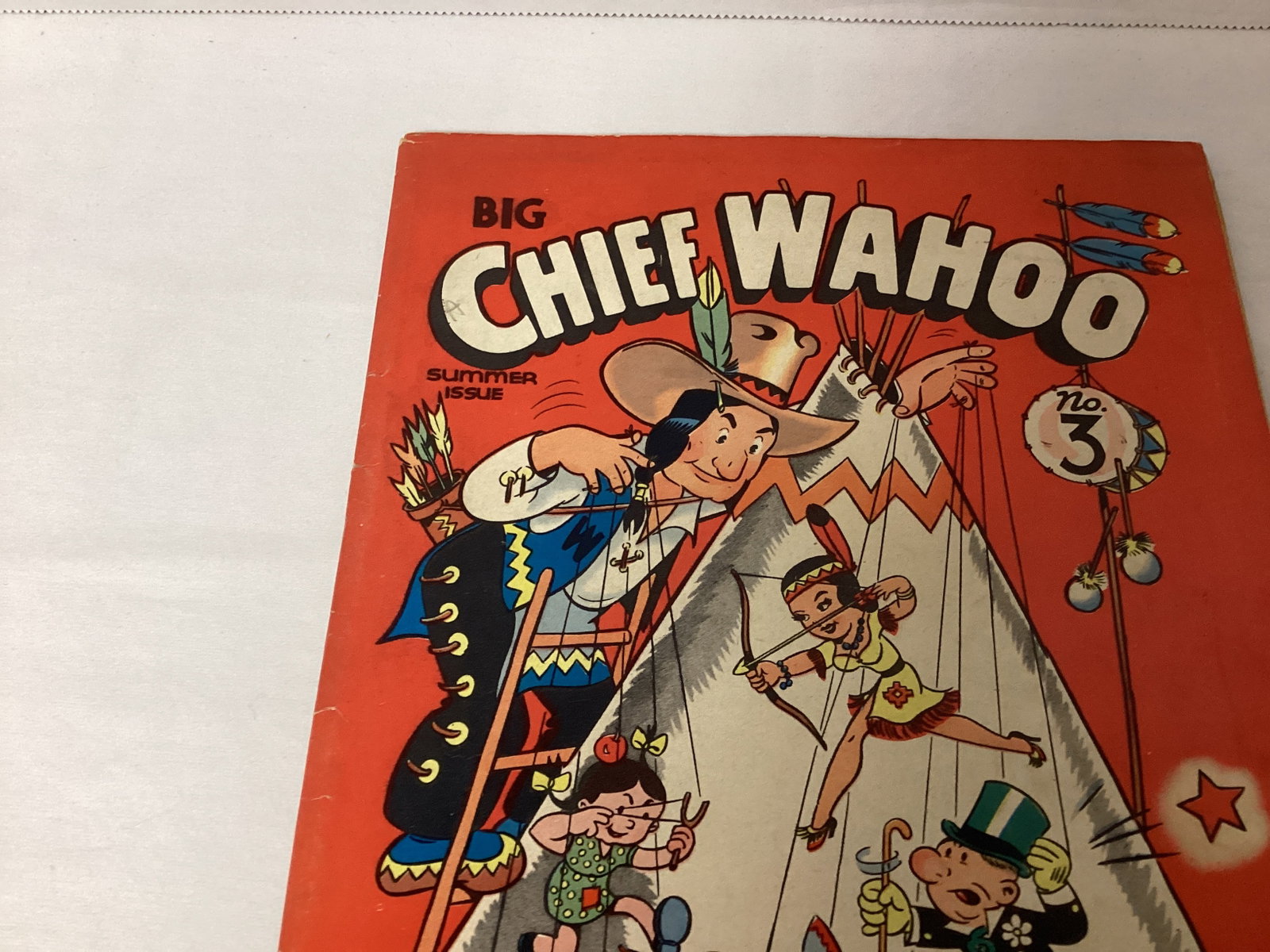 Big Chief Wahoo 3 Comic Book - 2