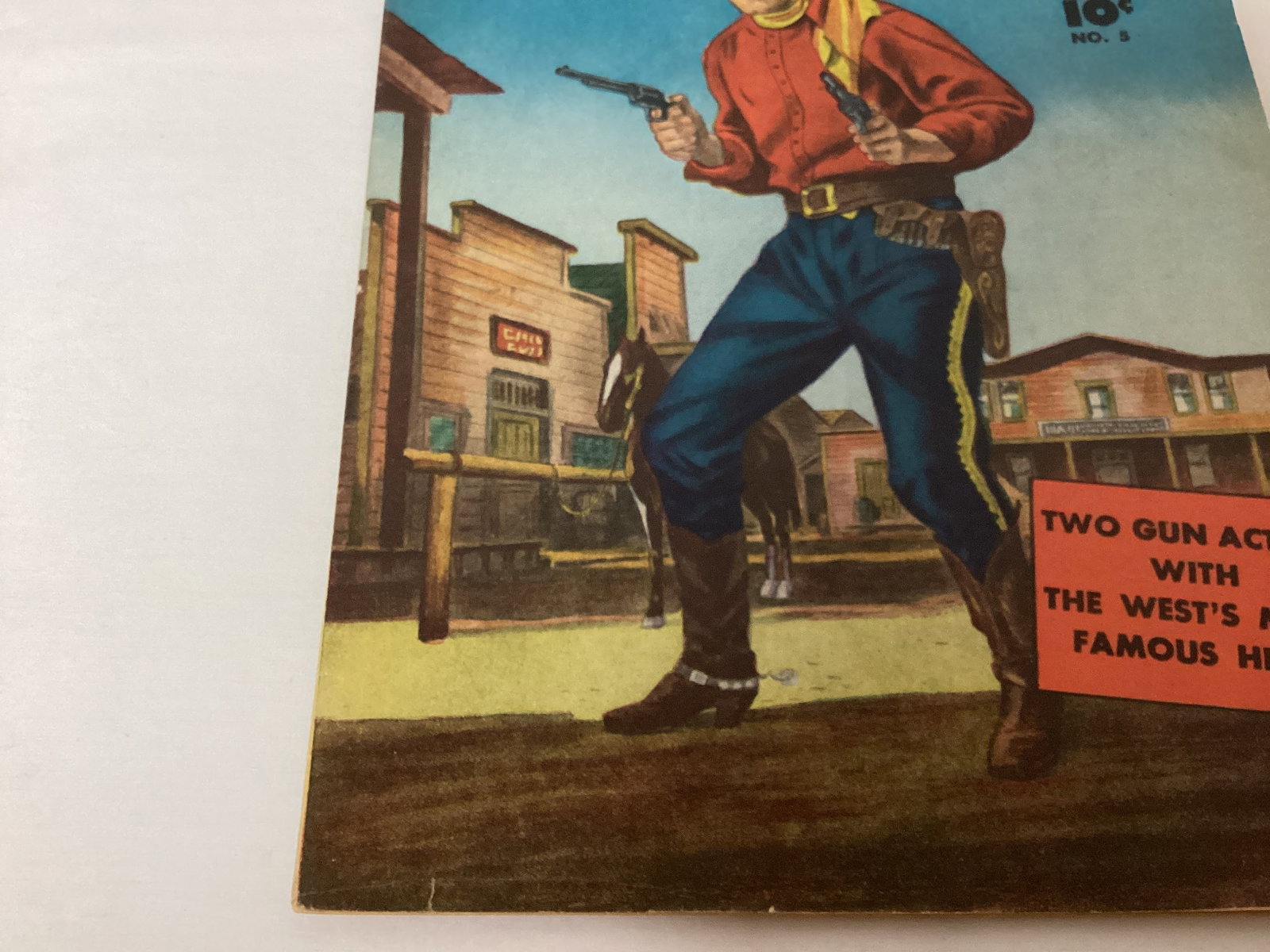 Tom Mix Western 5 Fawcett Comic Book - 4