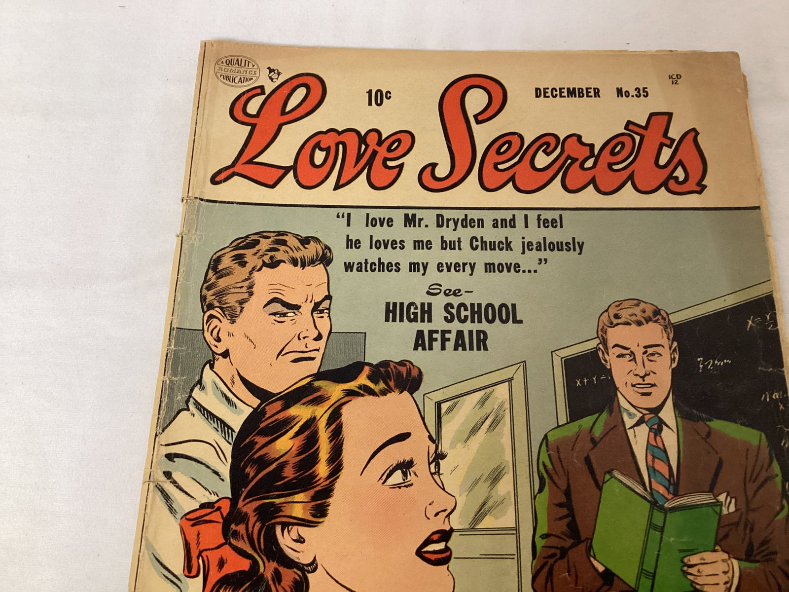 Love Secrets 35 Quality Comic Book - 2